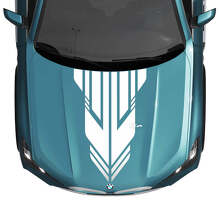 BMW X5 G05 Hood Custom Accent Stripe Aufkleber Strobe – Vinyl-Grafikaufkleber
 2