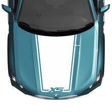 BMW X5 G05 Hood Custom Accent Stripe Aufkleber Strobe – Vinyl-Grafikaufkleber
 2