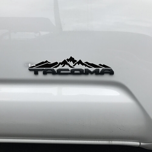 Toyota Tacoma Mountains Aufkleber Aufkleber über Abzeichen Tacoma
 1