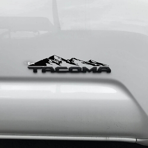 Mountains Over Badge Aufkleber Für Toyota Tacoma