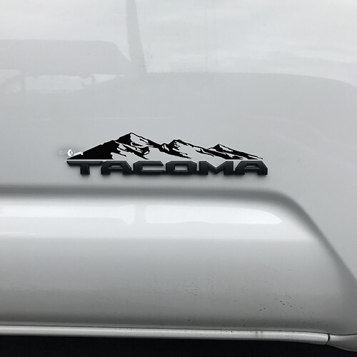 Toyota Tacoma Mountains Aufkleber Aufkleber über Abzeichen Tacoma 2
 1