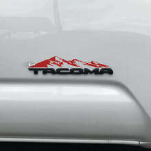 Mountain Range Over Badge Vinyl-Aufkleber für Toyota Tacoma_2