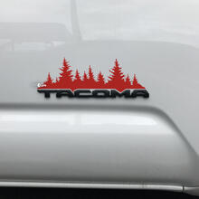 Toyota Tacoma Bäume Wald Aufkleber Aufkleber über Abzeichen Tacoma
 2