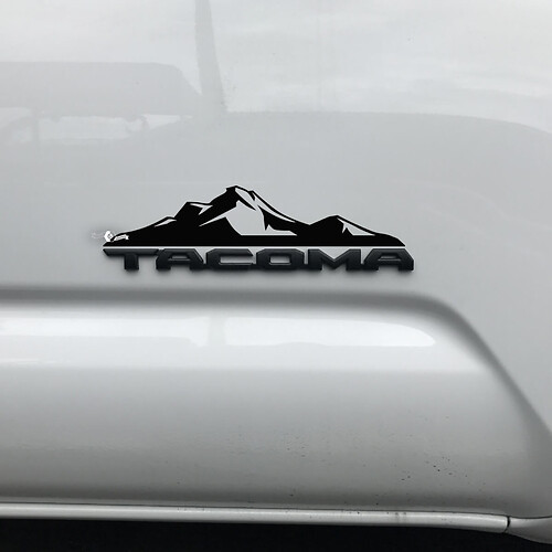 Toyota Tacoma Mountains Aufkleber Aufkleber über Abzeichen Tacoma 3
 1