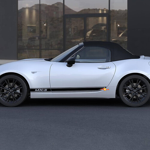 Mazda MX-5 Miata Seitenstreifen-Aufkleber
