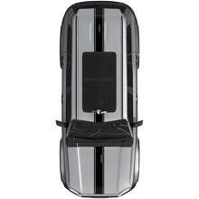 Motorhauben- und Dachstreifen Rallye Vinyl-Aufkleber Grafik-Kit 2 für Toyota Land Cruiser Prado 2