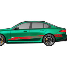 Seitenakzent-Aufklebersatz für BMW 5er G60 M5 G90 - SupDec Graphix Vinylaufkleber
 2
