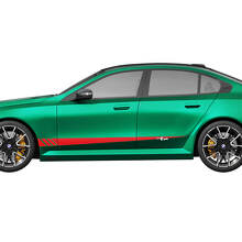 Seitentüren Akzent Dekor Kit Vinyl Aufkleber für Bmw 5er G60 M5 G90
 3