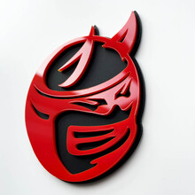 Benutzerdefinierte 3D-Abzeichen Drag Bee Demon Dodge Charger Challenger Logo Fender Badges Emblem
 4