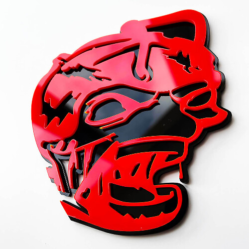 Zombie Super Bee 3D Kotflügel-Emblem Abzeichen