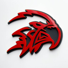 Benutzerdefiniertes 3D-Trackhawk-Hellhawk-Abzeichen – Fender-Emblem für Jeep Trackhawk 2
 2