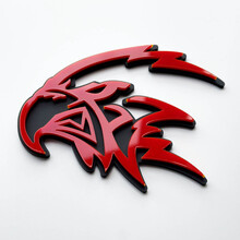 Benutzerdefiniertes 3D-Trackhawk-Hellhawk-Abzeichen – Fender-Emblem für Jeep Trackhawk 2
 3