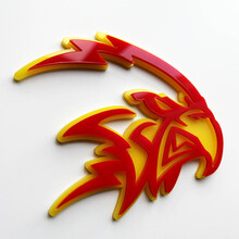Benutzerdefiniertes 3D-Trackhawk-Hellhawk-Abzeichen – Fender-Emblem für Jeep Trackhawk 3
 2