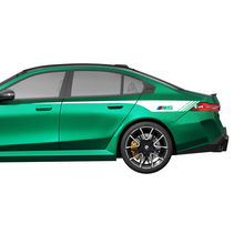 Racing-Aufkleber-Set mit hinteren Seitenstreifen für BMW 5er G60 M5 G90 – SupDec Graphix Vinyl-Aufkleber
 2