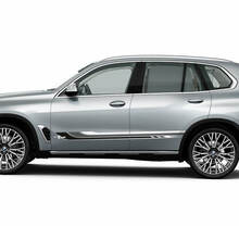 Seitliche Akzente, M-Farben, Streifen für BMW G05 X5, Seitentüren, Vinyl-Aufkleber
 2