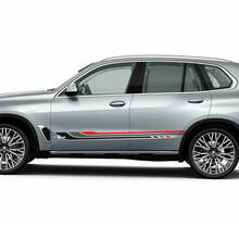 Seitliche Akzente, M-Farben, Streifen für BMW G05 X5, Seitentüren, Vinyl-Aufkleber
 3