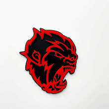Angry Yeti Sasquatch Bigfoot 3D Kotflügelabzeichen Emblem 4