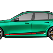 Seitliches M5-Streifen-Racing-Aufkleber-Set für BMW 5er G60 M5 G90 – SupDec Graphix Vinyl-Aufkleber
 2