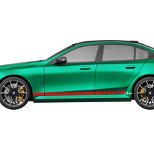 Seitliches BMW Racing Aufkleber-Set für BMW 5er G60 M5 G90 – SupDec Graphix Vinyl-Aufkleber
 2