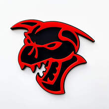 Demon 3D Kotflügelabzeichen Embleme 5