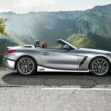 Seitliche Akzente Rocker Panel M Stripes Vinyl Aufkleber Aufkleber passend für BMW Z4
 2