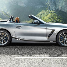 M-Style Schwellerstreifen Vinyl-Aufkleber-Set für BMW Z4_2