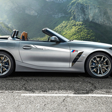 Seitliche Akzente an der Tür mit M-Streifen, Vinyl-Aufkleber, passend für BMW Z4
 3