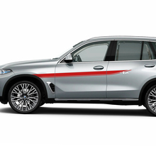 Dynamic Racing Seitenstreifen-Aufkleber-Set für BMW X5 G05 – individuelle Vinyl-Grafiken
 3