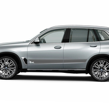 Accent Racing Aufkleber-Set für untere Streifen für BMW X5 G05
 3