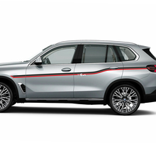 Accent Racing Aufkleber-Set für untere Streifen für BMW X5 G05
 2