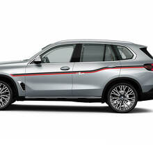 M-Style Racing Seitenstreifen Vinyl-Aufkleber-Set für BMW X5 G05_2