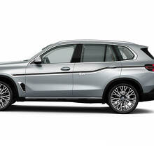 M-Style Racing Seitenstreifen Vinyl-Aufkleber-Set für BMW X5 G05_3