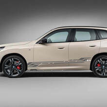 Seitentür-Streifen-Aufkleber-Set – individuelle Vinylgrafiken 2 für BMW X3 G45 G01 oder F25 3