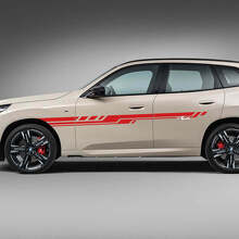 Seitentür-Streifen-Aufkleber-Kit – Individuelle Vinyl-Grafiken 3 für BMW X3 G45 G01 oder F25 2