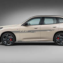 Seitentür-Streifen-Aufkleber-Kit – Individuelle Vinyl-Grafiken 3 für BMW X3 G45 G01 oder F25 3