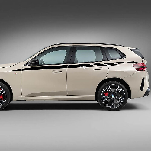 BMW X3 2024 Seitentürstreifen-Aufkleber-Set – individuelle Vinyl-Grafiken für G01 und F25 2
