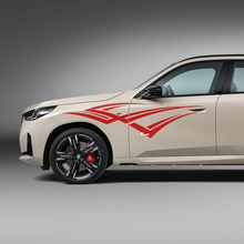 BMW X3 2024 Seitentür-Tribal-Aufkleber-Set – individuelle Vinyl-Grafiken für G01 und F25
 2