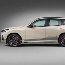 Seitentür-Streifen-Aufkleber-Set – Individuelle Vinyl-Grafiken 4 für BMW X3 G45 G01 oder F25 5