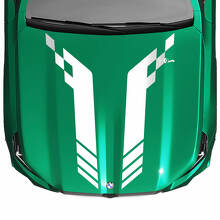 M Logo Racing Karierter Windschutzscheibenaufkleber für BMW 5er G60 M5 G90
 3