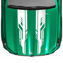 Stripes Racing Modern Look Motorhaubenaufkleber für BMW 5er G60 M5 G90
 7
