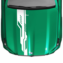 Stripes Racing Modern Look Motorhaubenaufkleber für BMW 5er G60 M5 G90
 8