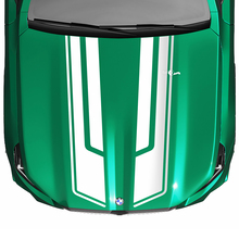 Stripes Racing Modern Look Motorhaubenaufkleber für BMW 5er G60 M5 G90
 9
