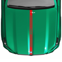 Racing M5 Logo Zentralstreifen-Motorhaubenaufkleber für BMW 5er G60 M5 G90
 3