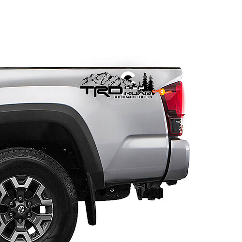 TRD-Style Offroad Colorado Edition Seiten Vinylaufkleber für Toyota Tacoma Tundra