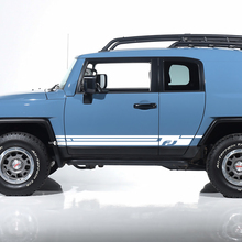 Toyota FJ Cruiser Seitentürstreifen Aufkleber Aufkleber Grafiken – Custom Vinyl Kit 3
 2