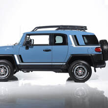 Seitenaufkleber mit Vintage-Retro-Streifen – passend für Toyota FJ Cruiser
 2