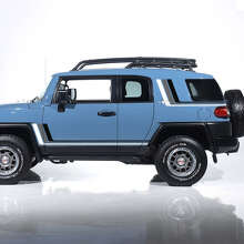 Vintage Retro Streifen Seitenaufkleber Aufkleber Grafiken für Toyota FJ Cruiser 2