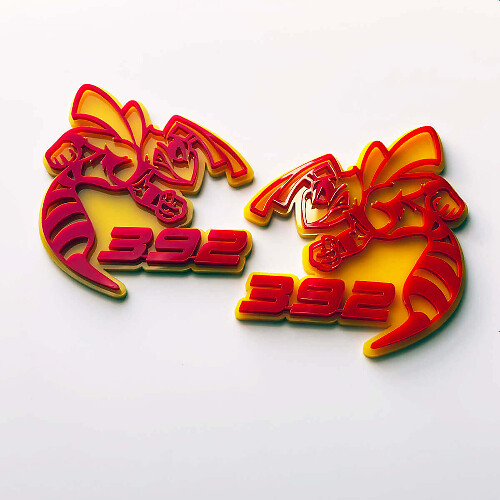 392 Hornet Bee 3D Abzeichen Kotflügel-Abzeichen Emblem 2