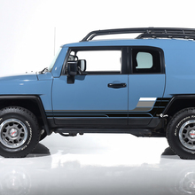 Seitenaufkleber mit Vintage-Retro-Streifen – passend für Toyota FJ Cruiser 2
 3