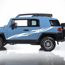 Toyota FJ Cruiser Tribal Seitentürstreifen Aufkleber Grafiken - Individuelles Vinyl-Set
 3